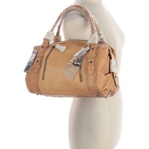 Stylish Tan Satchel Bag